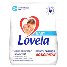 Baby hipoalergiczny proszek do prania ubranek niemowlęcych i dziecięcych do kolorów 1.3kg Lovela