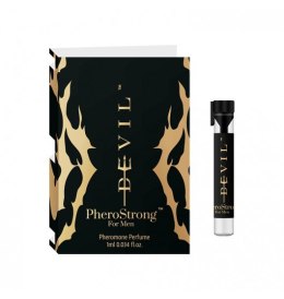 Devil For Men Pheromone Perfume perfumy z feromonami dla mężczyzn 1ml PheroStrong