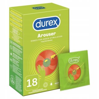 Durex Durex prezerwatywy Arouser 18 szt prążkowane