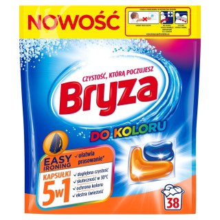 Bryza Easy Ironing 5w1 kapsułki do prania koloru 38szt