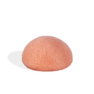 Mohani Konjac Sponge naturalna gąbka do mycia twarzy z różową glinką