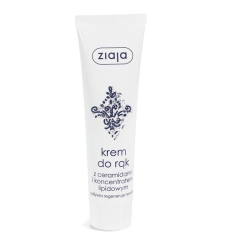 Ziaja Krem do rąk z ceramidami i koncentratem lipidowym 100ml Ziaja Krem do rąk z ceramidami i koncentratem lipidowym 100ml