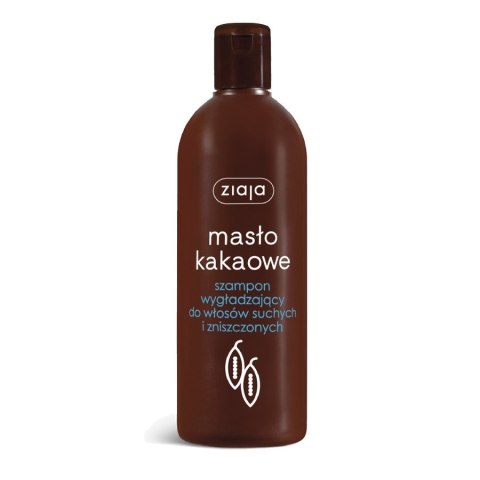 Ziaja Masło Kakaowe szampon wygładzający włosy suche i zniszczone 400ml Ziaja Masło Kakaowe szampon wygładzający włosy suche i zniszczone 400ml