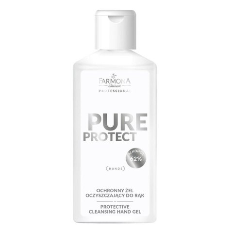 Farmona Professional Pure Protect ochronny żel oczyszczający do rąk 100ml Farmona Professional Pure Protect ochronny żel oczyszczający do rąk 100ml