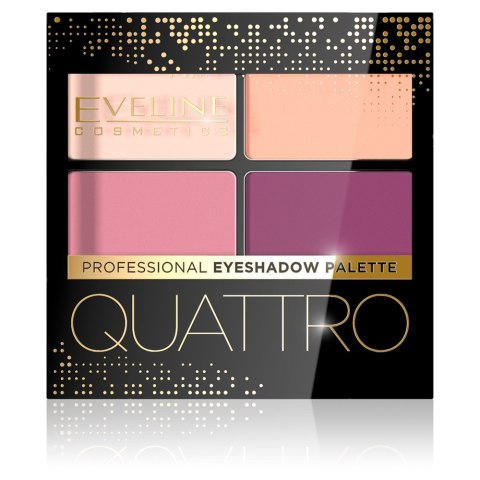 Eveline Cosmetics Quattro Professional Eyeshadow Palette paletka cieni do powiek 03 3.2g