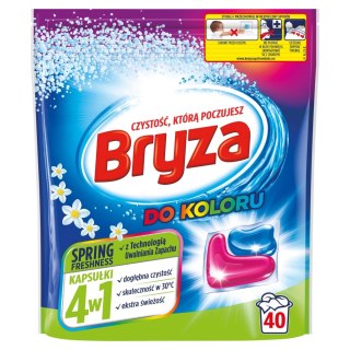 Bryza Spring Freshness 4w1 kapsułki do prania koloru 40szt