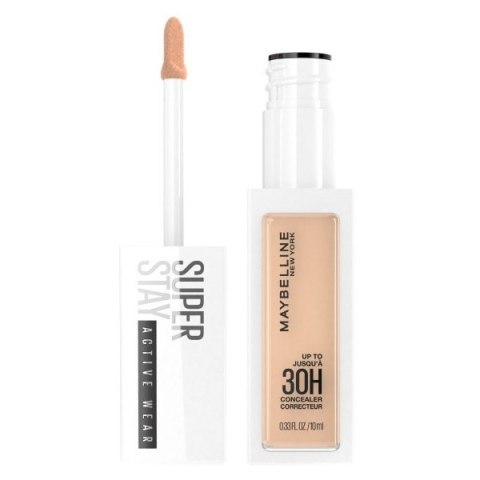 Super Stay Active Wear 30H Concealer długotrwały korektor do twarzy 20 Sand 10ml Maybelline Super Stay Active Wear 30H Concealer długotrwały korektor do twarzy 20 Sand 10ml Maybelline