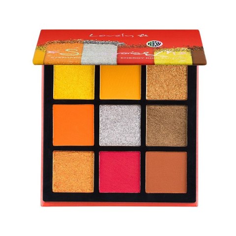 Surprise Me Eyeshadow Pallete paleta cieni do powiek w 9 kolorach Energy Kick 6g Lovely