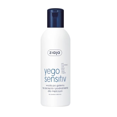 Ziaja Yego Sensitiv woda po goleniu na zacięcia i podrażnienia dla mężczyzn 200ml Ziaja Yego Sensitiv woda po goleniu na zacięcia i podrażnienia dla mężczyzn 200ml