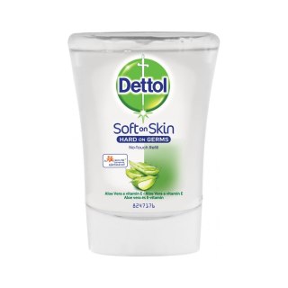 Dettol Antybakteryjne mydło w płynie wkład do bezdotykowego aplikatora Aloes i Witamina E 250ml