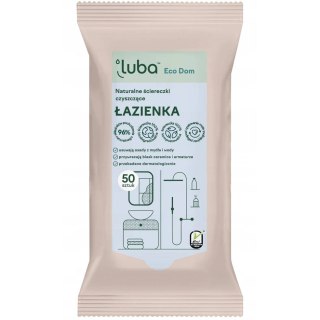 Luba Eco Dom naturalne ściereczki czyszczące Łazienka 50szt