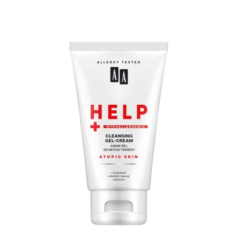 AA Help Cera Atopowa krem-żel do mycia twarzy bezzapachowy 150ml AA Help Cera Atopowa krem-żel do mycia twarzy bezzapachowy 150ml