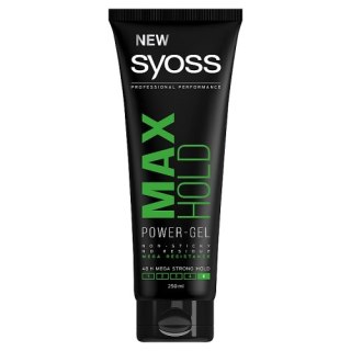 Max Hold Gel żel do włosów Mega Strong Hold 250ml Syoss