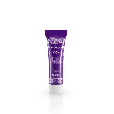 Anwen Mini odżywka do włosów o średniej porowatości Emolientowy Irys 15ml Anwen Mini odżywka do włosów o średniej porowatości Emolientowy Irys 15ml