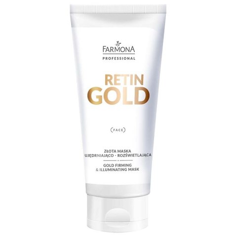 Farmona Professional Retin Gold złota maska ujędrniająco-rozświetlająca 200ml Farmona Professional Retin Gold złota maska ujędrniająco-rozświetlająca 200ml