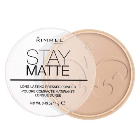 Rimmel Stay Matte Powder puder prasowany 005 Silky Beige 14g Rimmel Stay Matte Powder puder prasowany 005 Silky Beige 14g