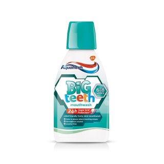 Big Teeth Mouthwash płyn do płukania jamy ustnej dla dzieci Fruit 6-8 lat 300ml Aquafresh