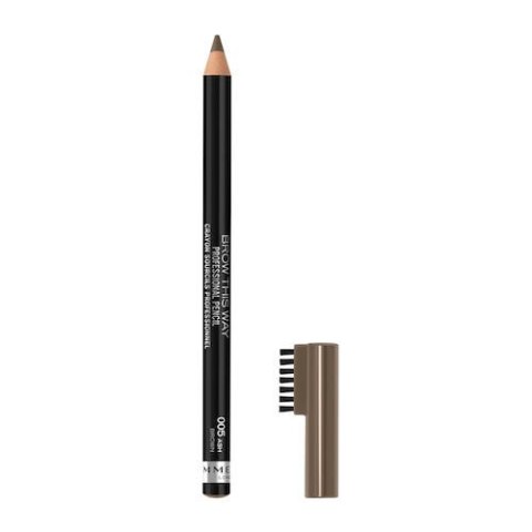 Rimmel Brow This Way Professional kredka do brwi ze szczoteczką 005 Ash Brown