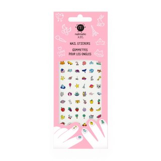 Nailmatic Kids Nail Stickers naklejki na paznokcie dla dzieci Happy Nails