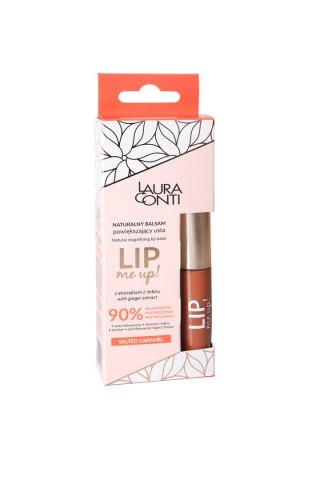 LAURA CONTI Lip Me Up naturalny balsam powiększający usta z ekstraktem z imbiru Salted Caramel 9ml