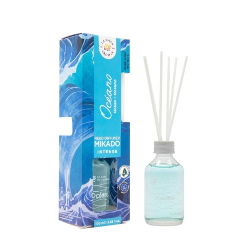 La Casa de los Aromas Mikado Intense patyczki zapachowe Ocean 100ml La Casa de los Aromas Mikado Intense patyczki zapachowe Ocean 100ml