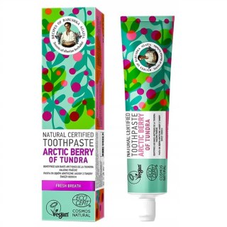 Bania Agafii Natural Toothpaste naturalna pasta do zębów Arktyczne Jagody z Tundry 85g