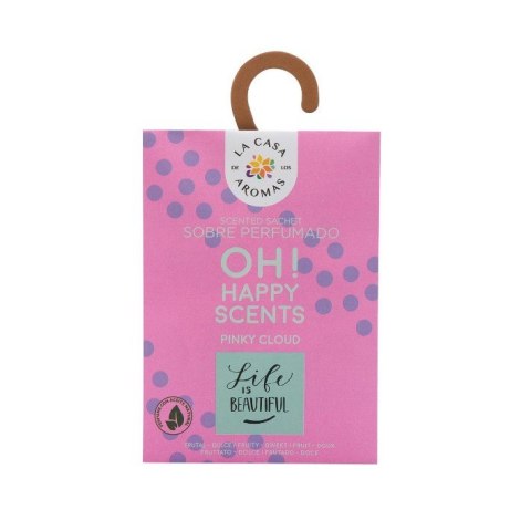 La Casa de los Aromas Oh! Happy Scents saszetka zapachowa Pinky Cloud 100ml La Casa de los Aromas Oh! Happy Scents saszetka zapachowa Pinky Cloud 100ml