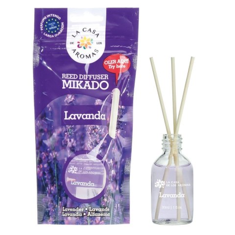 La Casa de los Aromas Patyczki zapachowe Lawenda 30ml La Casa de los Aromas Patyczki zapachowe Lawenda 30ml