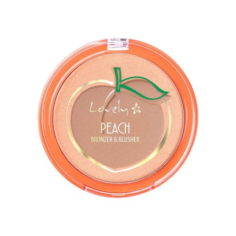 Peach Bronzer & Blusher duo do konturowania twarzy 7g Peach Bronzer & Blusher duo do konturowania twarzy 7g