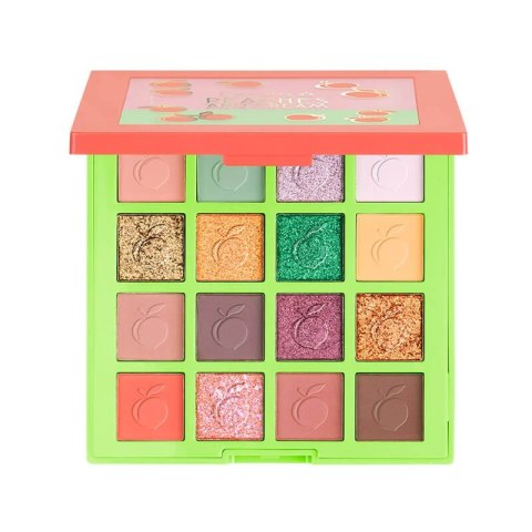 Lovely Peaches and Cream Eyeshadow Palette paleta 16 cieni do powiek 13g Lovely Peaches and Cream Eyeshadow Palette paleta 16 cieni do powiek 13g