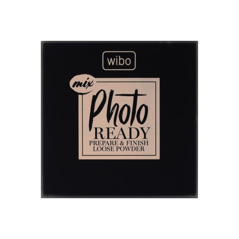 Wibo Photo Ready Mix Loose Powder sypki puder do twarzy 2w1 14g Wibo Photo Ready Mix Loose Powder sypki puder do twarzy 2w1 14g