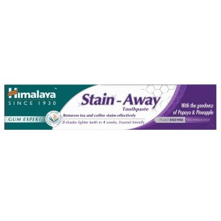 Himalaya Ziołowa pasta na przebarwienia zębów od kawy i herbaty Stain Away 75ml