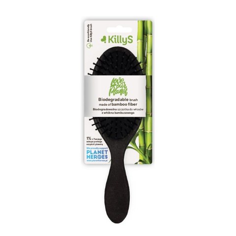 KillyS Biodegradable Brush biodegradowalna szczotka do włosów z włókna bambusowego KillyS Biodegradable Brush biodegradowalna szczotka do włosów z włókna bambusowego