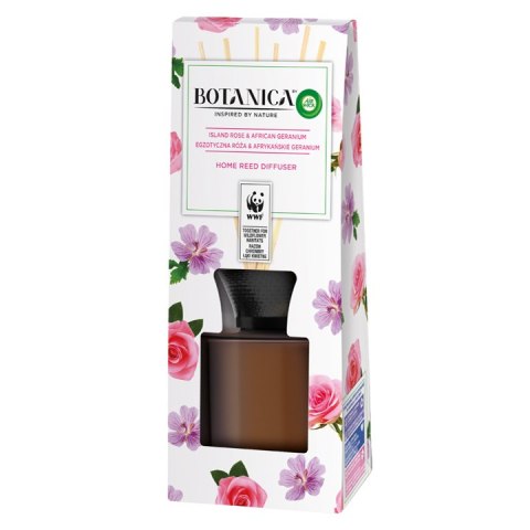 Air Wick Botanica patyczki zapachowe Egzotyczna Róża & Afrykańskie Geranium 80ml Air Wick Botanica patyczki zapachowe Egzotyczna Róża & Afrykańskie Geranium 80ml