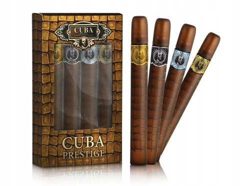 Cuba Original Cuba Prestige zestaw Classic woda toaletowa spray 35ml + Black woda toaletowa spray 35ml + Platinum woda toaletowa spray 35ml + Cuba Original Cuba Prestige zestaw Classic woda toaletowa spray 35ml + Black woda toaletowa spray 35ml + Platinum woda toaletowa spray 35ml +