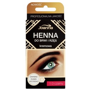 Joanna Henna do brwi i rzęs kremowa 1.0 Czarny 15ml