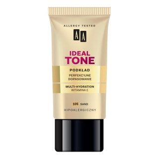 AA Make Up Ideal Tone podkład perfekcyjne dopasowanie 105 Sand 30ml