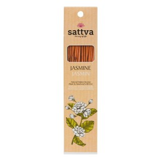 Sattva Natural Indian Incense naturalne indyjskie kadzidełko Jaśmin 15szt