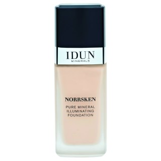 IDUN Minerals Norrsken Pure Mineral Illuminating Foundation rozświetlający podkład mineralny w płynie 206 Freja 30ml