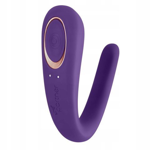 Satisfyer Partner Massage wibrator dla par Purple Satisfyer Partner Massage wibrator dla par Purple