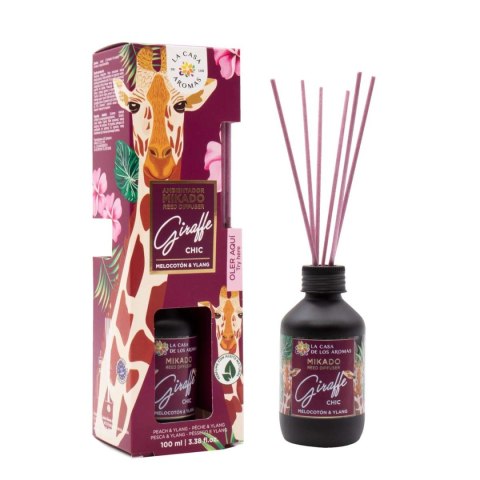 La Casa de los Aromas Safari patyczki zapachowe Giraffe Chic 95ml La Casa de los Aromas Safari patyczki zapachowe Giraffe Chic 95ml