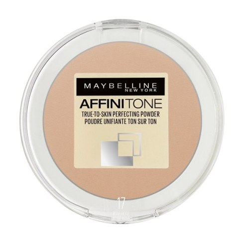 Maybelline Affinitone Pressed Powder puder w kamieniu 17 Rose Beige 9g Maybelline Affinitone Pressed Powder puder w kamieniu 17 Rose Beige 9g