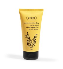 Ziaja Ananasowy Trening Skóry energetyzujący żel pod prysznic 2w1 do ciała i włosów 160ml