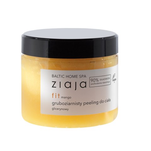 Ziaja Baltic Home Spa Fit gruboziarnisty glicerynowy peeling do ciała Mango 300ml Ziaja Baltic Home Spa Fit gruboziarnisty glicerynowy peeling do ciała Mango 300ml