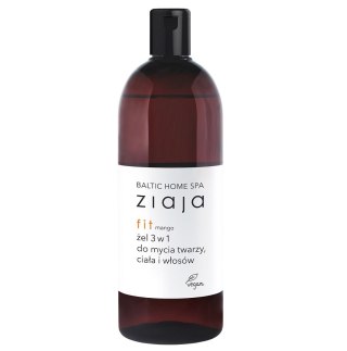 Ziaja Baltic Home Spa Fit żel 3w1 do mycia twarzy ciała i włosów Mango 500ml