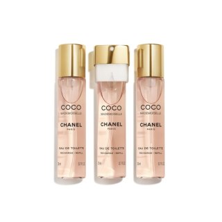 Coco Mademoiselle woda toaletowa spray 20ml z wymiennym wkładem 2x20ml