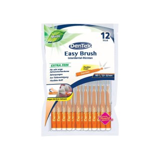 DenTek Easy Brush szczoteczka do przestrzeni międzyzębowych rozmiar 1 12szt