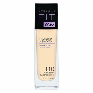 Maybelline Fit Me Luminous + Smooth Foundation rozświetlający podkład do twarzy 110 Porcelain 30ml