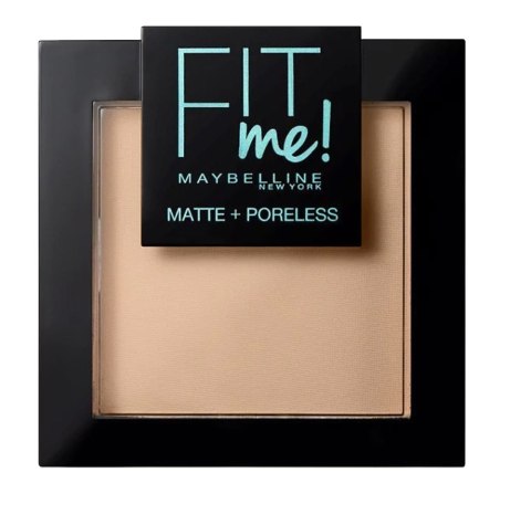 Maybelline Fit Me Matte Poreless Pressed Powder puder matujący do twarzy w kompakcie 120 Classic Ivory 9g Maybelline Fit Me Matte Poreless Pressed Powder puder matujący do twarzy w kompakcie 120 Classic Ivory 9g