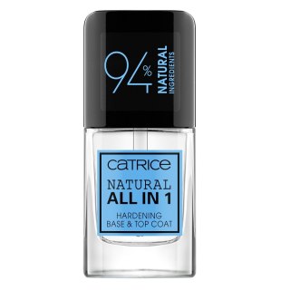 Catrice Natural All in 1 Hardening Base & Top Coat naturalna wzmacniająca baza i top do paznokci 10.5ml